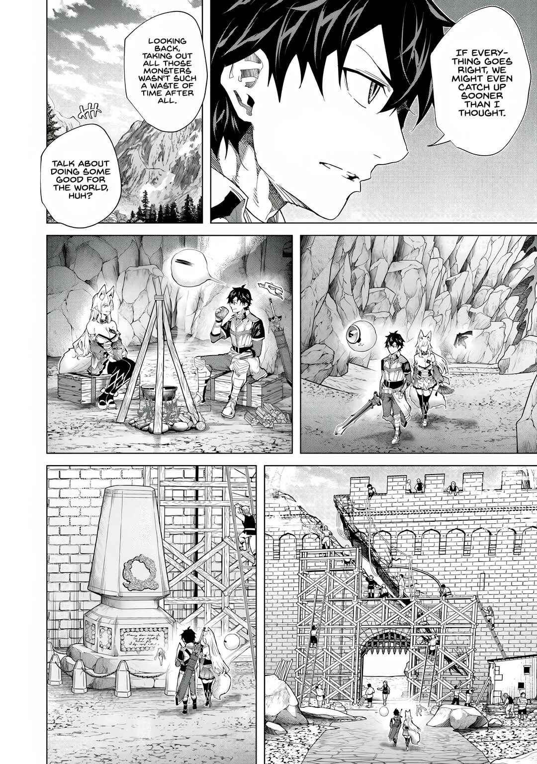 Keikenchi Chochiku de Nonbiri Shoushin Ryokou ~Yuusha to Koibito ni Tsuihou Sareta Senshi no Mujikaku Zamaa~ Chapter 42 - Page 13