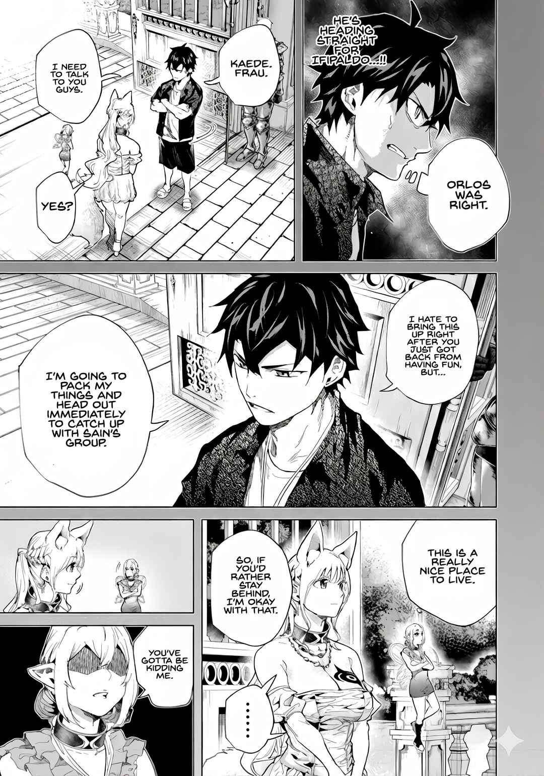 Keikenchi Chochiku de Nonbiri Shoushin Ryokou ~Yuusha to Koibito ni Tsuihou Sareta Senshi no Mujikaku Zamaa~ Chapter 42 - Page 4