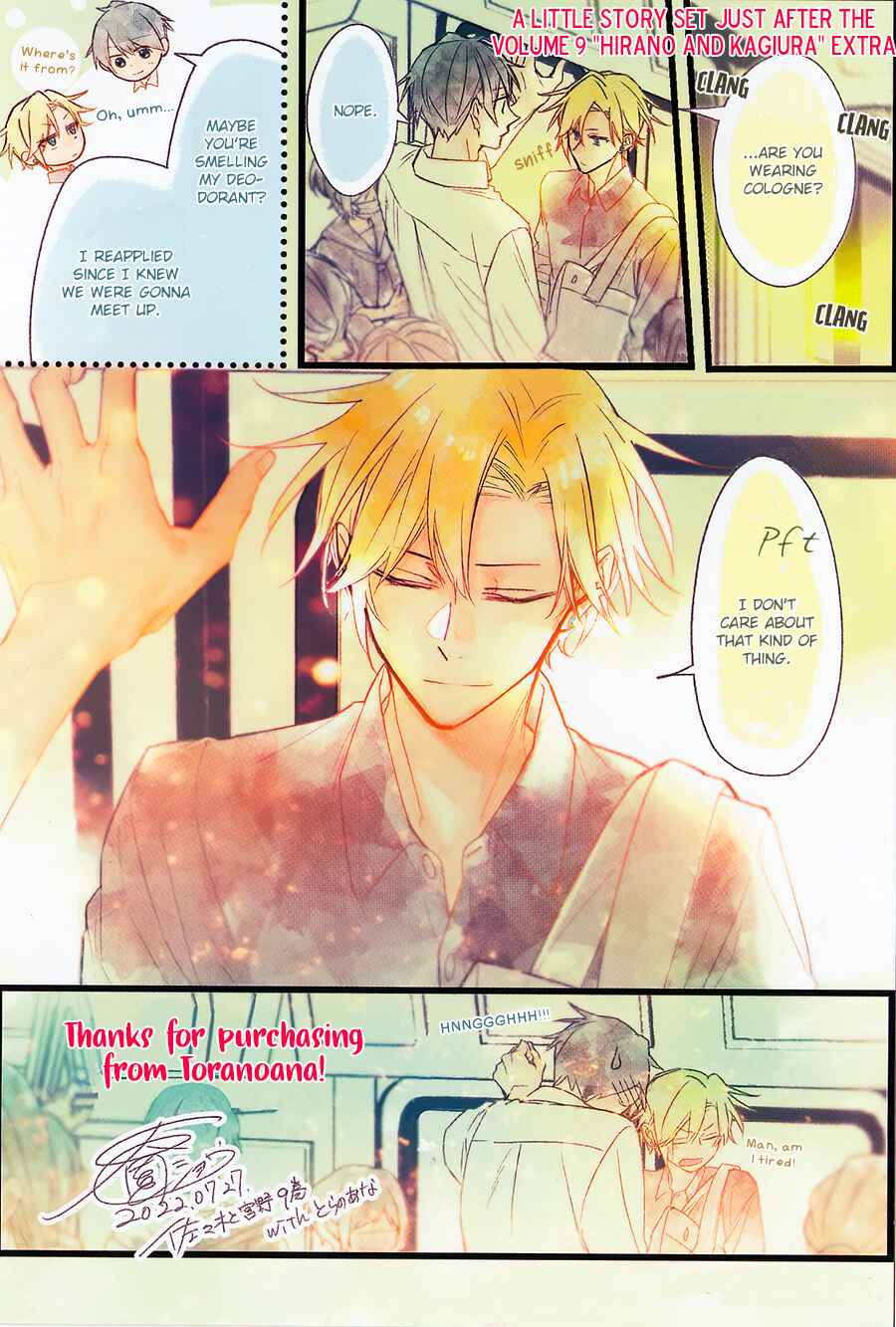 Sasaki to Miyano Chapter 46.6 - Page 5