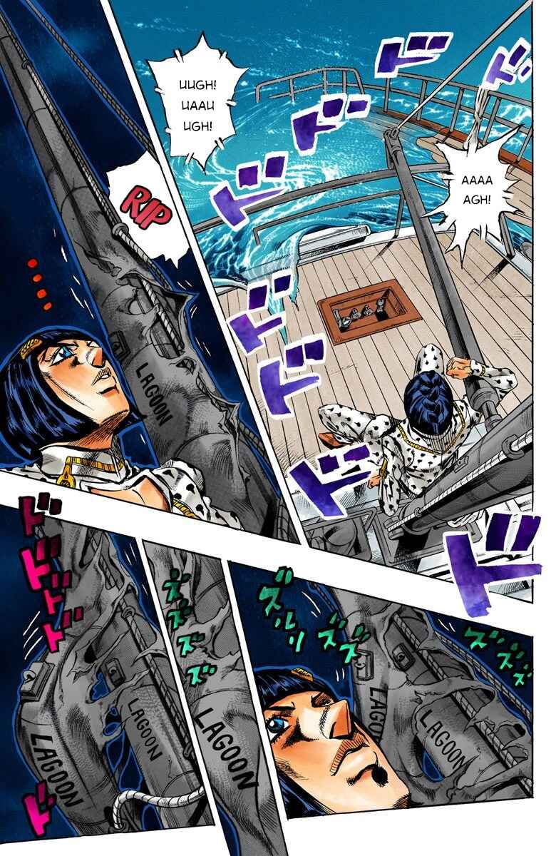 JoJo no Kimyou na Bouken: Part 5 - Ougon no Kaze Color-ban Chapter 22 - Page 14