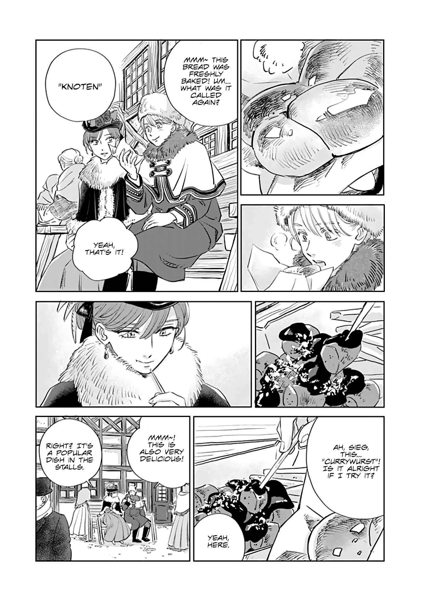 Hokuo Kizoku to Moukinzuma no Yukiguni Karigurashi Chapter 42 - Page 13