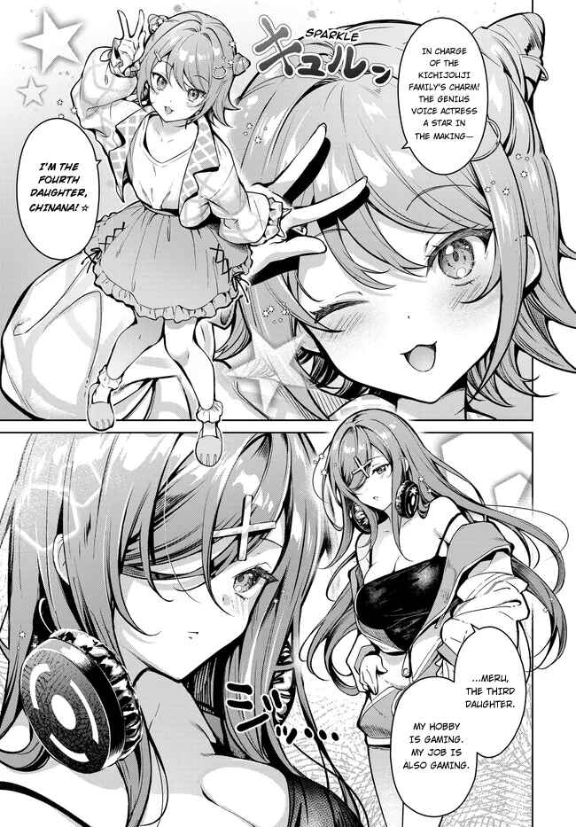 Tier 1 Shimai - Yuumei Yonshimai wa Boku nashi de wa Ikirarenai Chapter 1.1 - Page 28