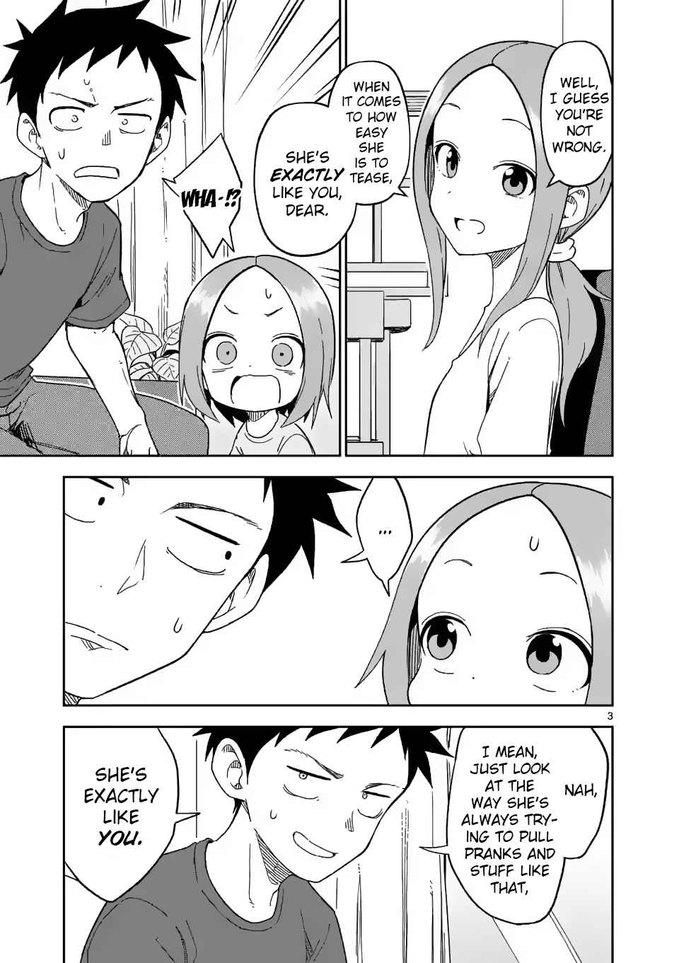 Karakai Jouzu no (Moto) Takagi-san Chapter 193 - Page 3