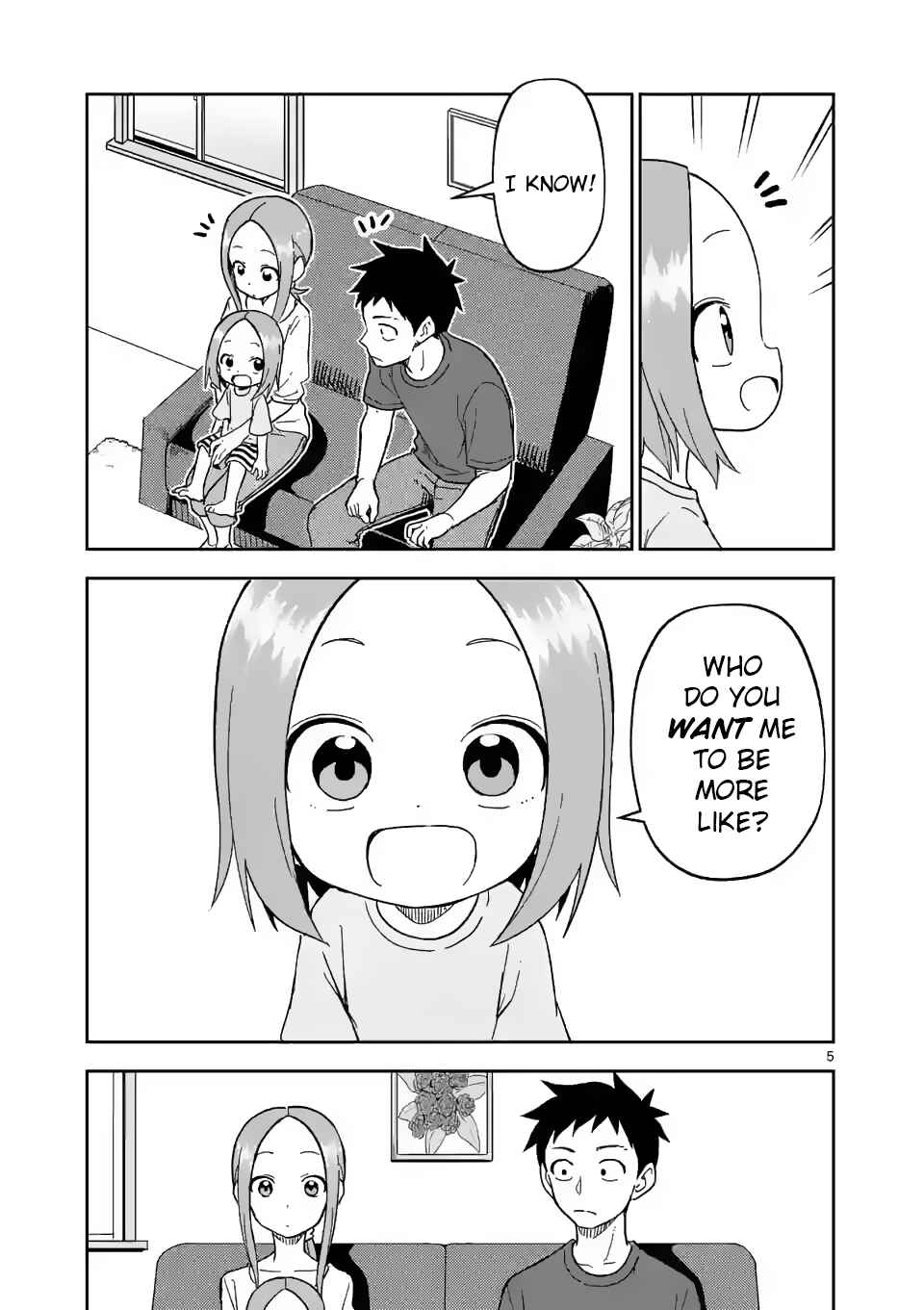 Karakai Jouzu no (Moto) Takagi-san Chapter 193 - Page 5