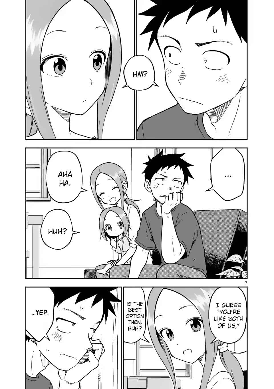 Karakai Jouzu no (Moto) Takagi-san Chapter 193 - Page 7