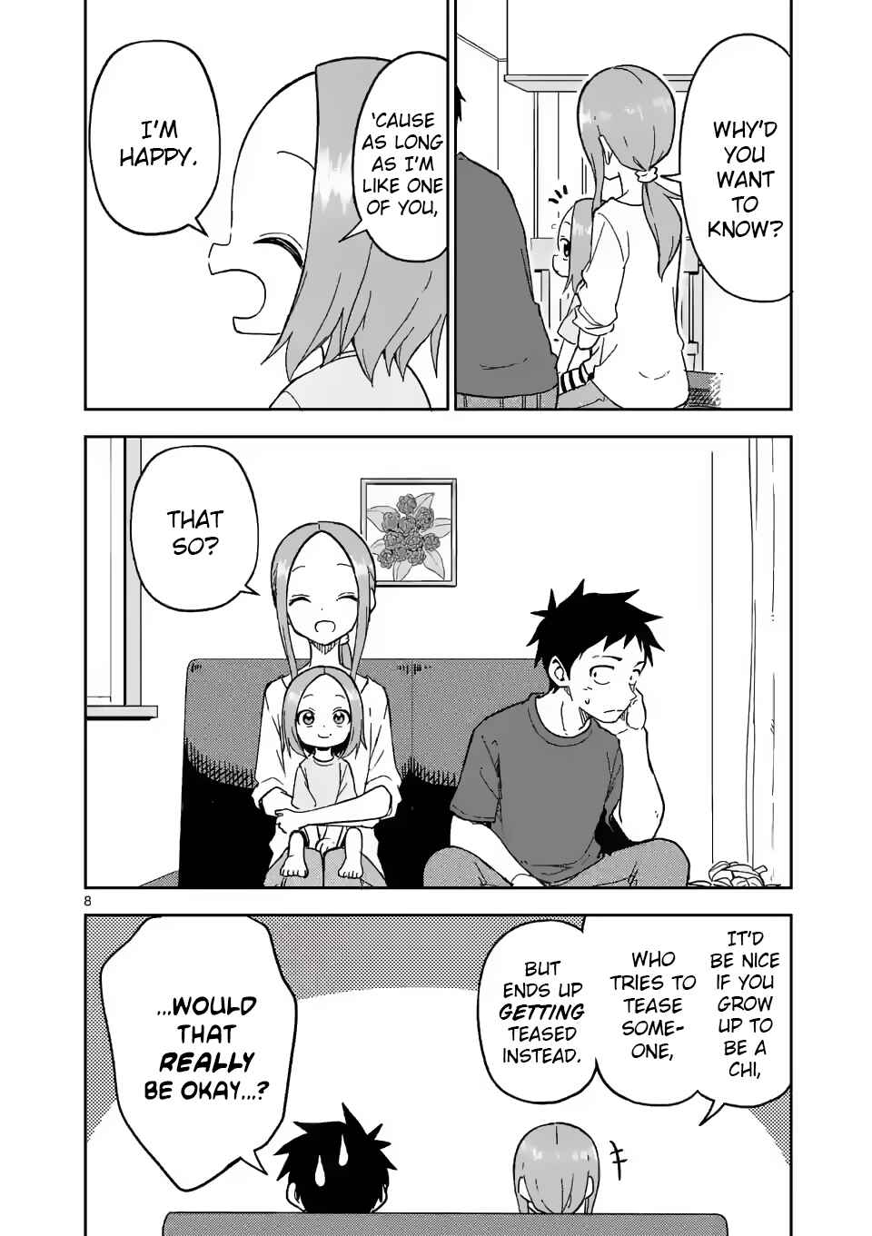 Karakai Jouzu no (Moto) Takagi-san Chapter 193 - Page 8