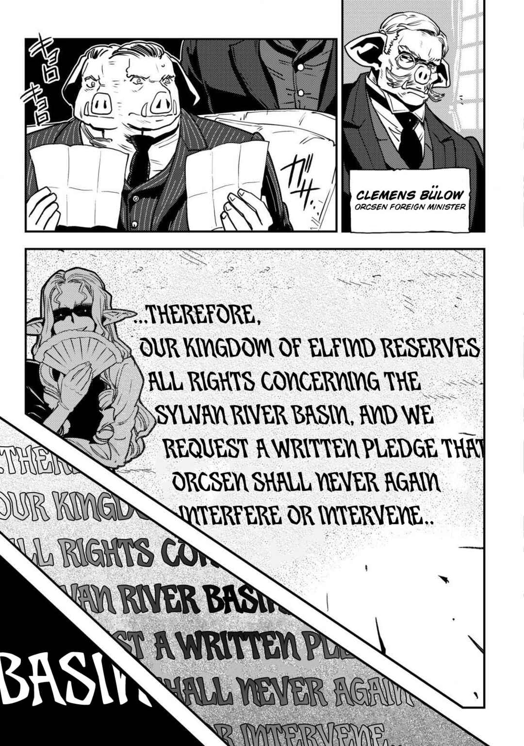 Orcsen Oukokushi ~Yaban na Orc no Kuni wa, Ikanishite Heiwa na Elf no Kuni wo Yakiharau ni Itatta ka~ Chapter 11 - Page 48