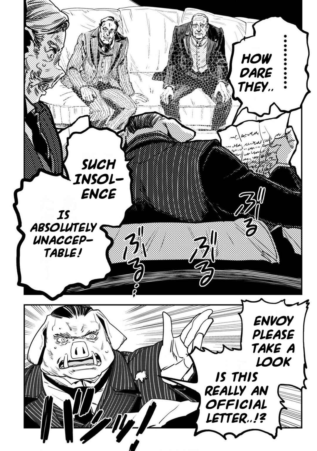 Orcsen Oukokushi ~Yaban na Orc no Kuni wa, Ikanishite Heiwa na Elf no Kuni wo Yakiharau ni Itatta ka~ Chapter 11 - Page 51