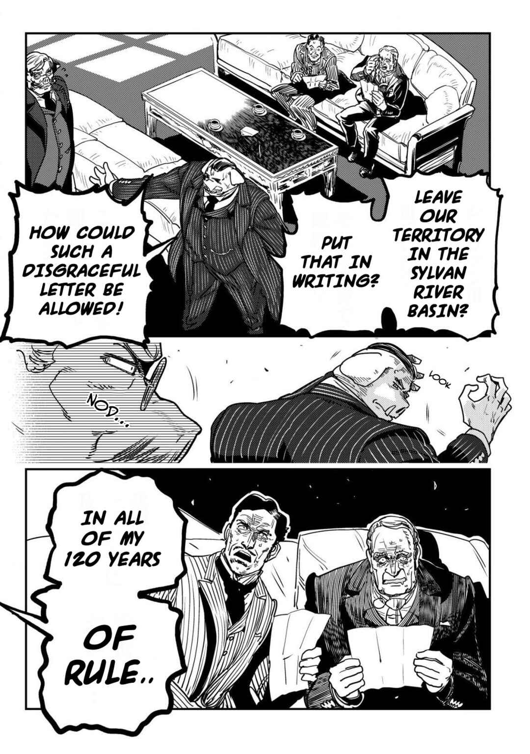 Orcsen Oukokushi ~Yaban na Orc no Kuni wa, Ikanishite Heiwa na Elf no Kuni wo Yakiharau ni Itatta ka~ Chapter 11 - Page 52
