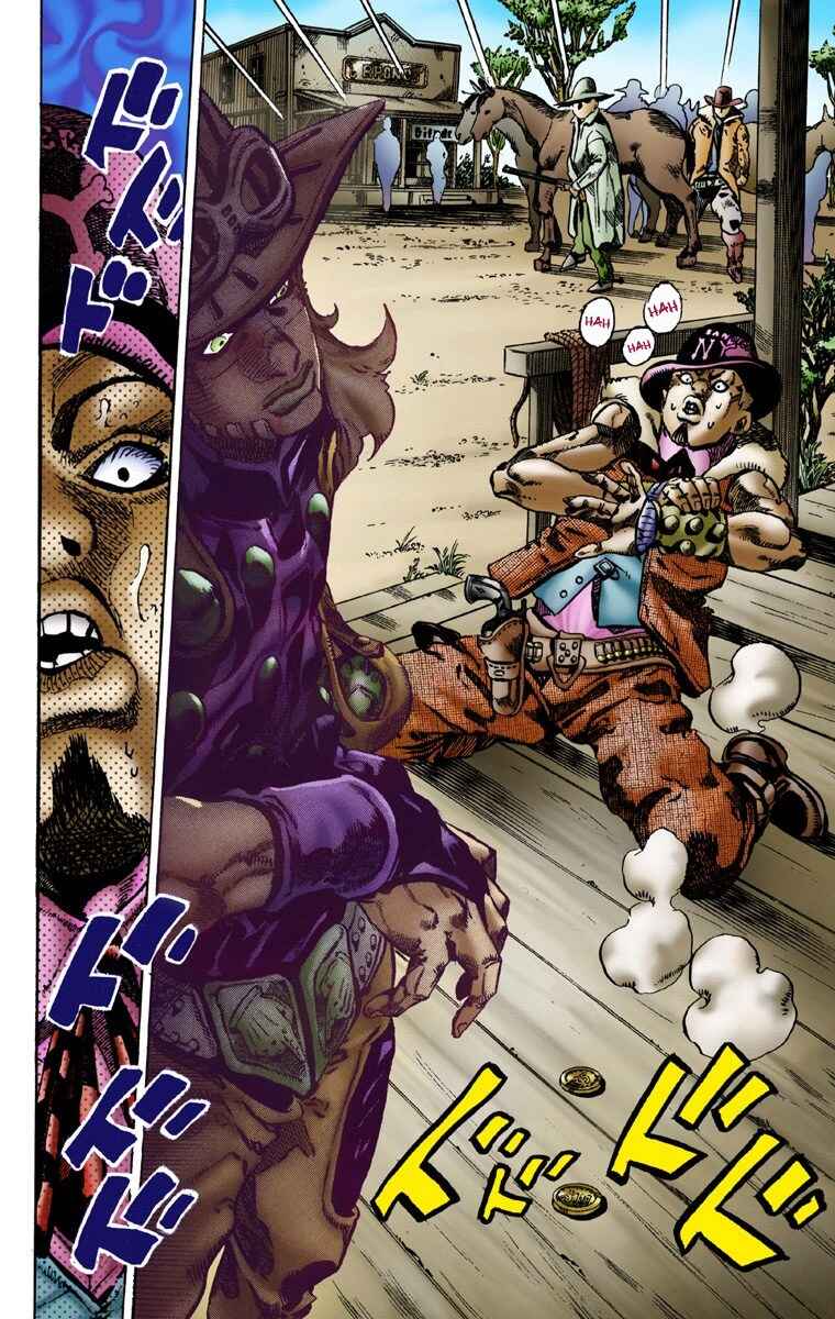 JoJo no Kimyou na Bouken: Part 7 - Steel Ball Run Color-ban Chapter 2 - Page 10