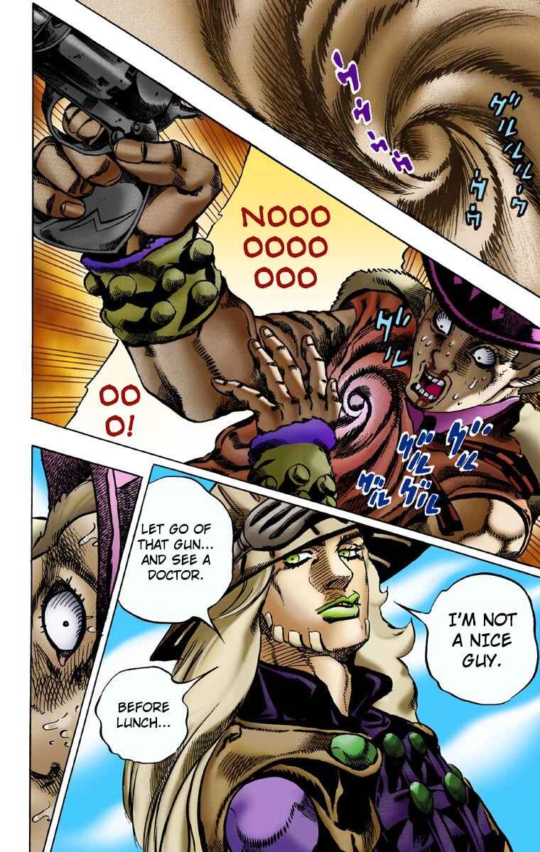 JoJo no Kimyou na Bouken: Part 7 - Steel Ball Run Color-ban Chapter 2 - Page 23