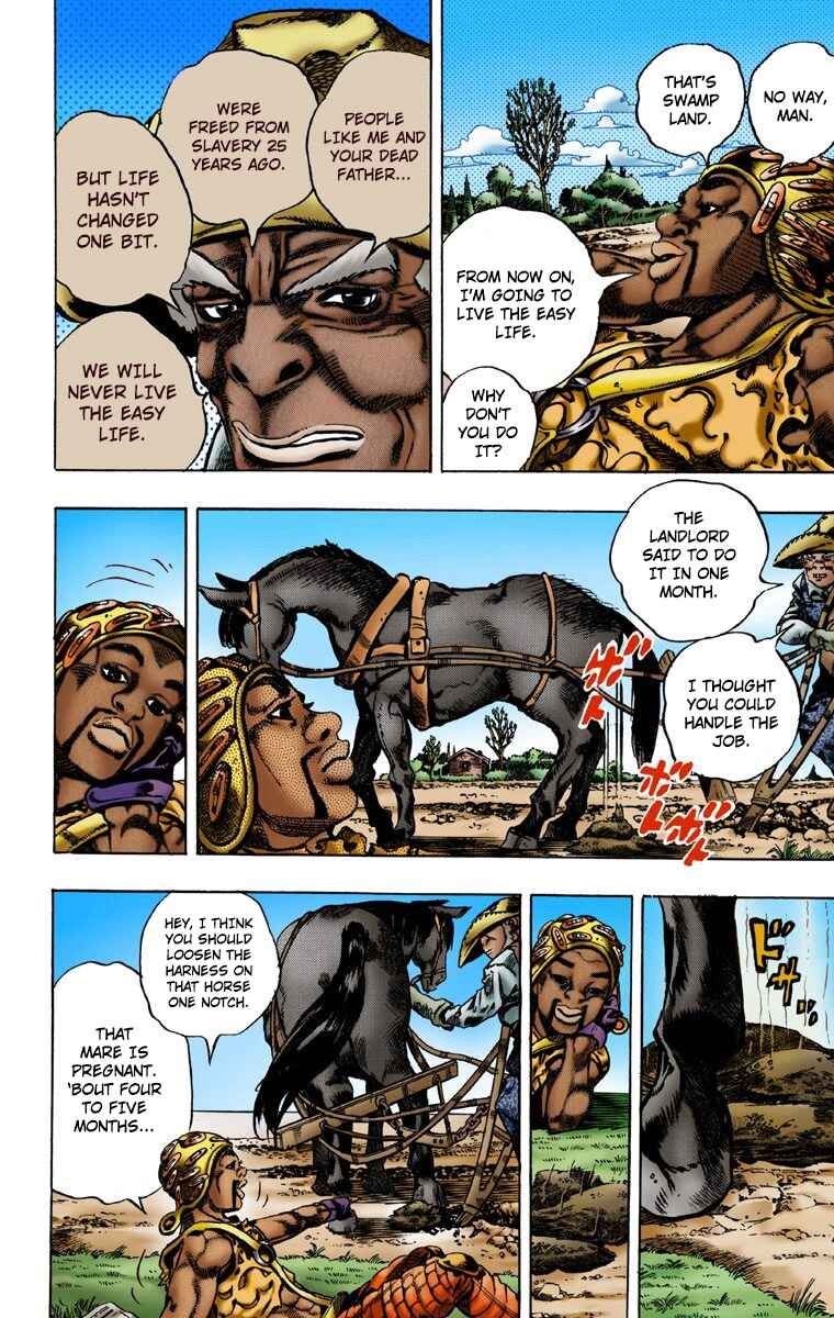 JoJo no Kimyou na Bouken: Part 7 - Steel Ball Run Color-ban Chapter 2 - Page 6