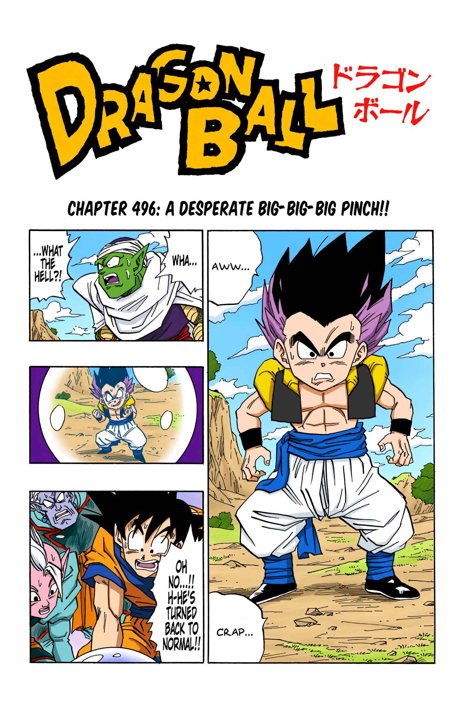 Dragon Ball (Official Colored) Chapter 496 - Page 1