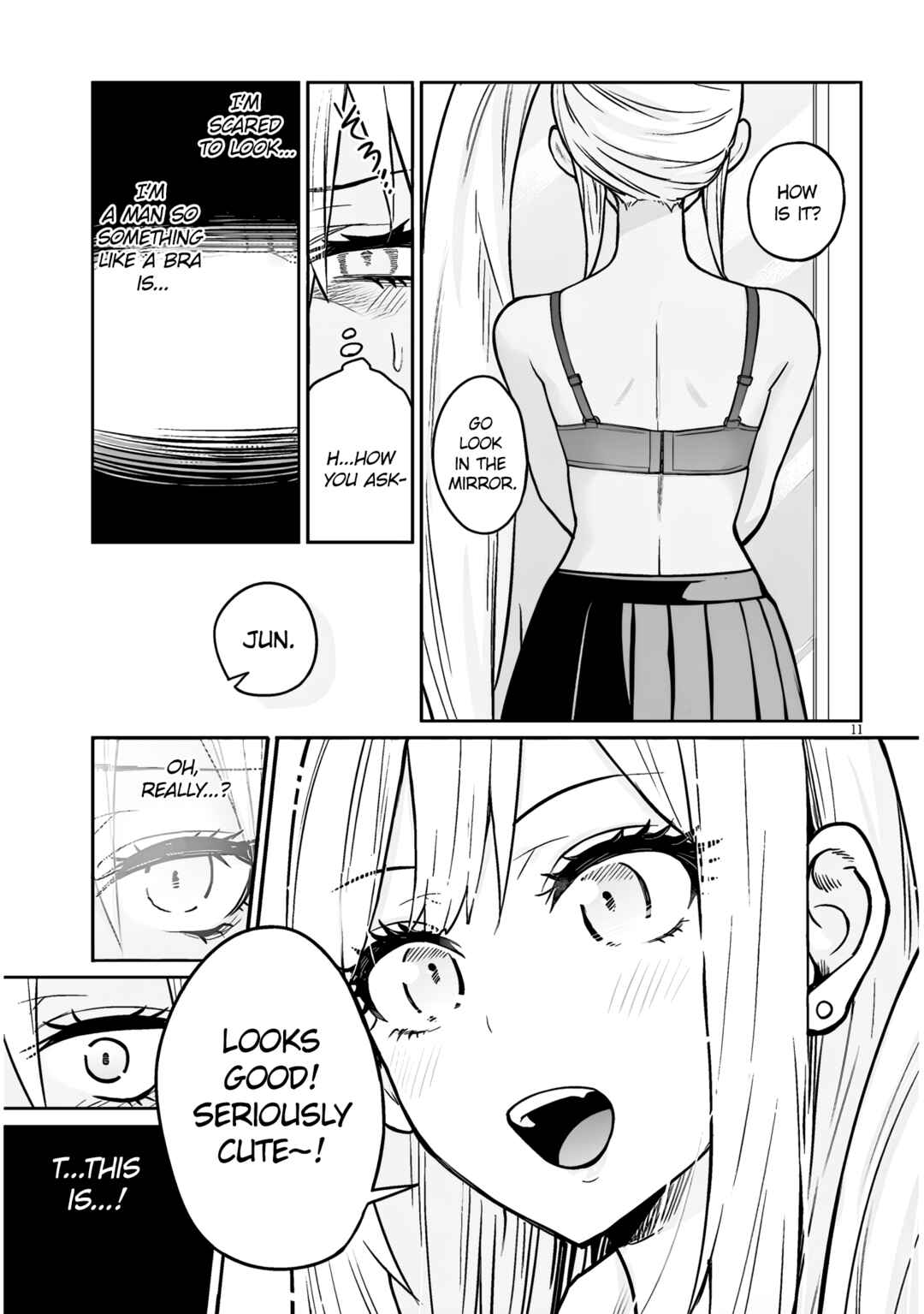 Danshi Kokoseidakedo Gyaru ni TS Shimashita Chapter 5 - Page 11