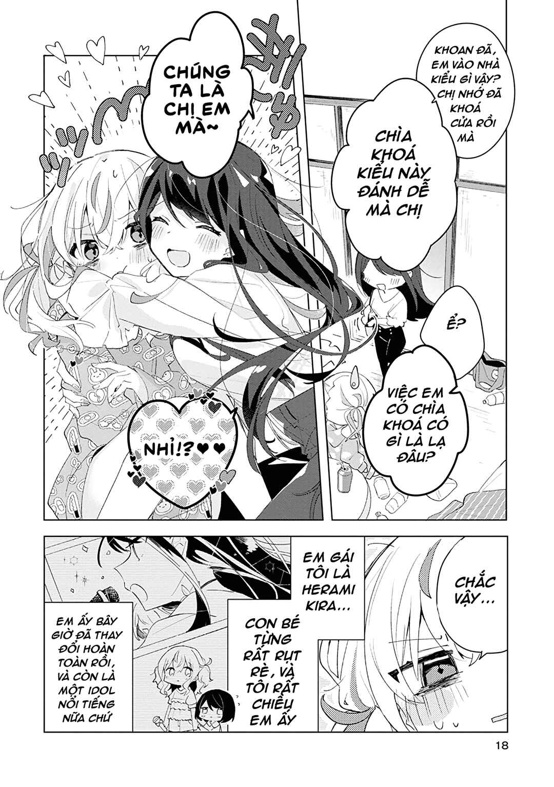 Herami Shimai wa Docchi mo Yanderu Chapter 1 - Page 16