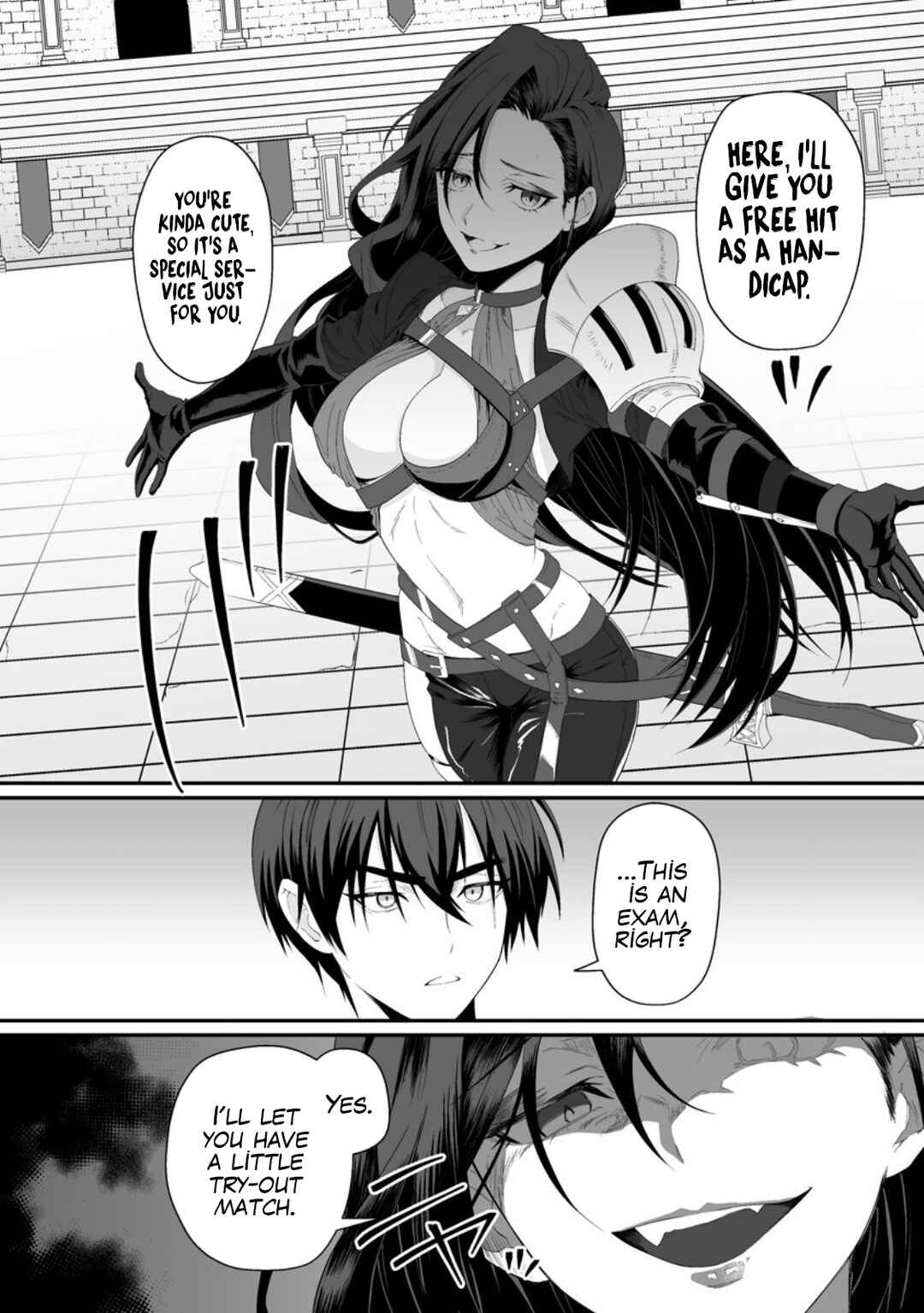 Teisou Gyakuten Sekai de Yuiitsu no Otoko Kishi no Ore, Onna Kishi Gakuen ni Nyuugaku Shitara Nazeka Eiyou Atsukai Sareta: Zetsurin Skill de Harem Musou Chapter 2.2 - Page 16