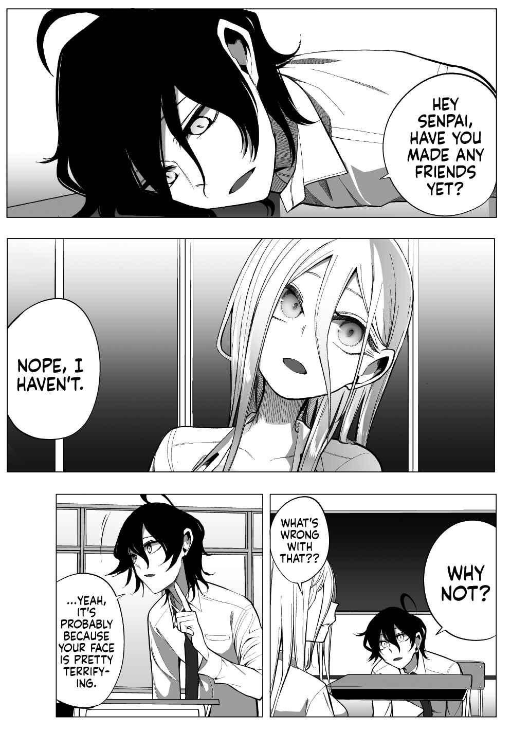 Mizuki-senpai no Koi Uranai Chapter 14 - Page 1