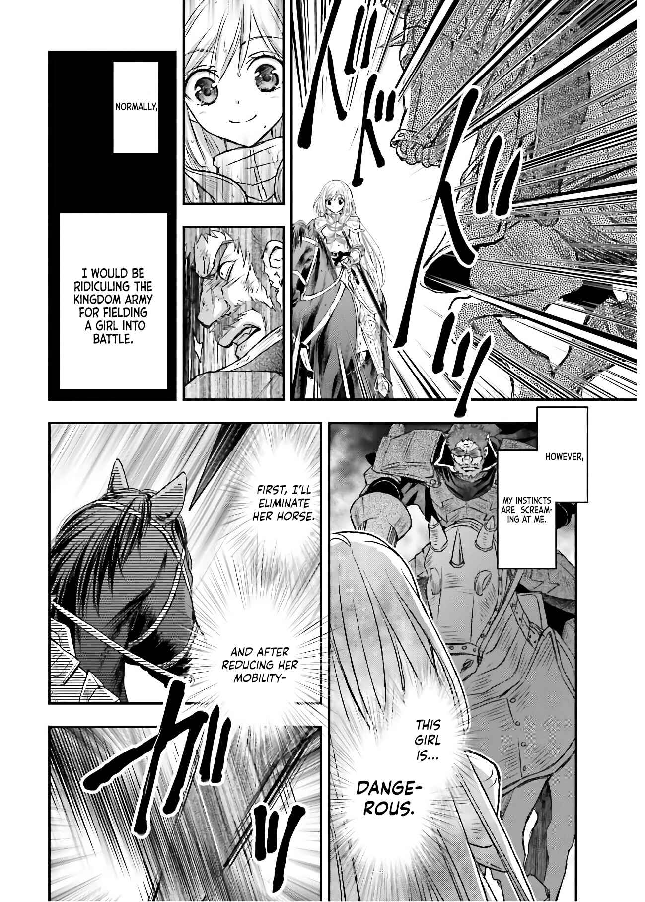 Shinigami ni Sodaterareta Shoujo wa Shikkoku no Tsurugi o Mune ni Idaku Chapter 11 - Page 18