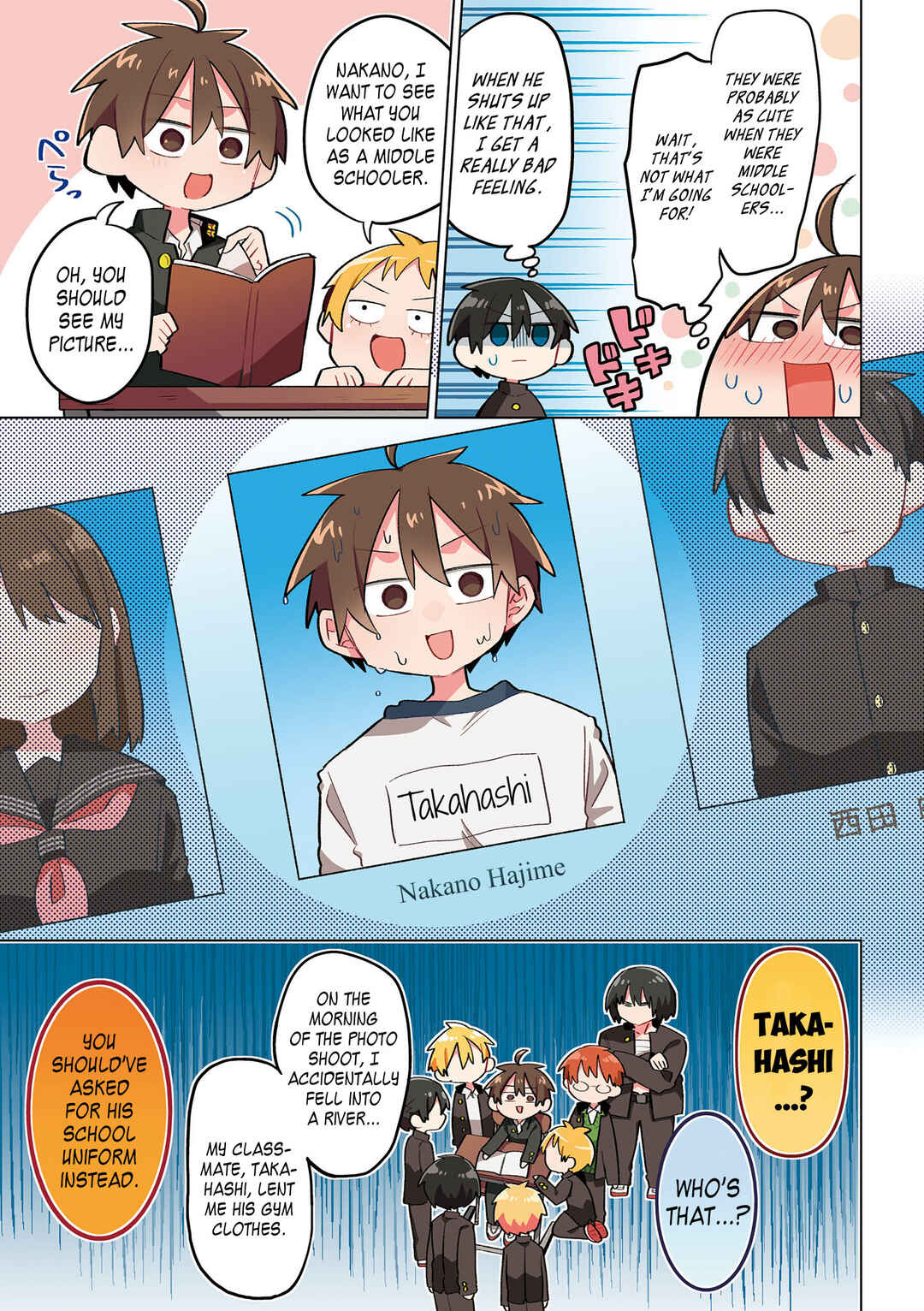 Puberty, an All Boys School!? and Nakano-kun Chapter 8 - Page 6