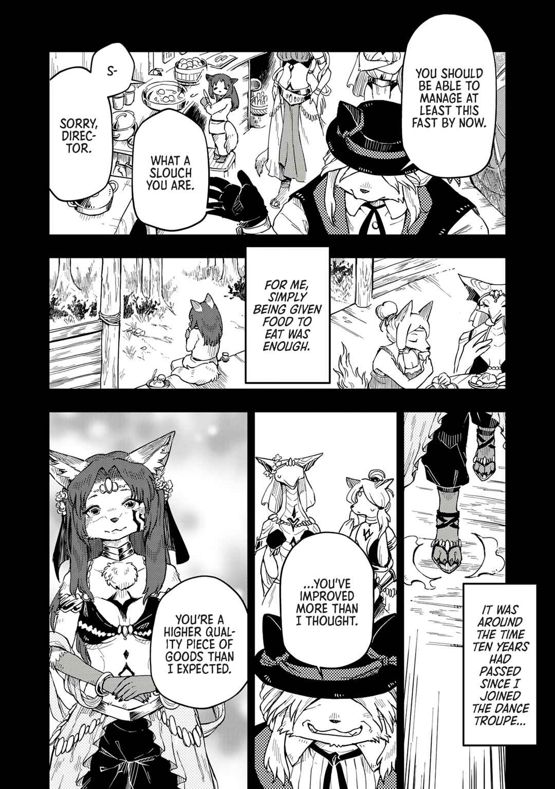 Batsuichi Kitsune to Tabi Gohan Chapter 8 - Page 14