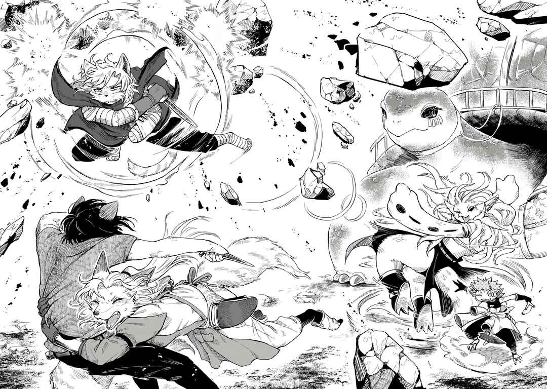 Batsuichi Kitsune to Tabi Gohan Chapter 8 - Page 32