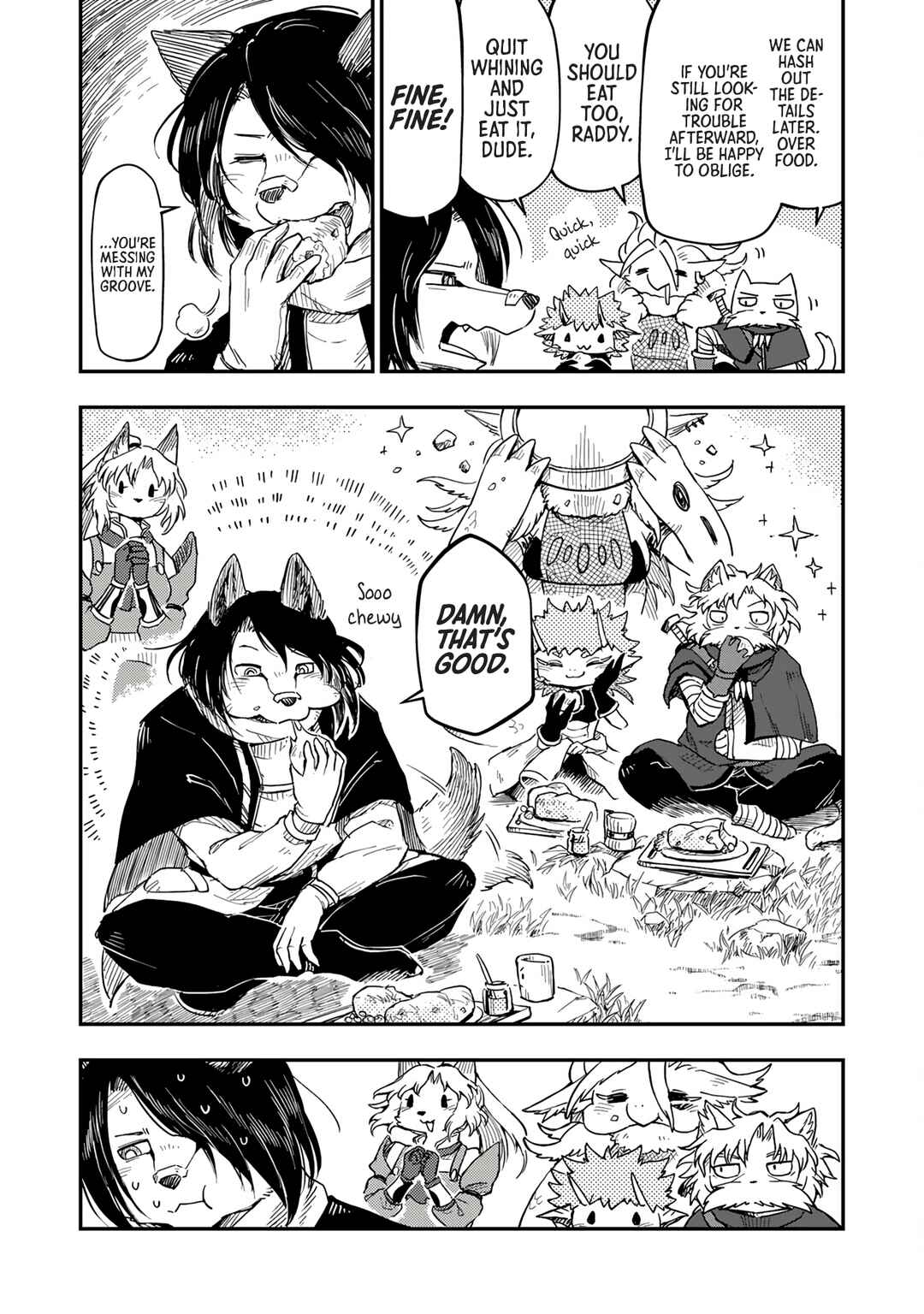 Batsuichi Kitsune to Tabi Gohan Chapter 8 - Page 36