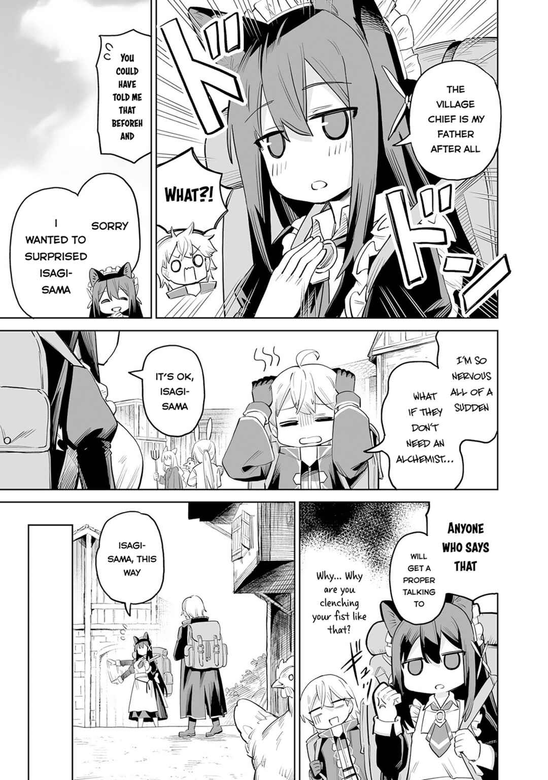 Kaikosareta Kyuutei Renkinjutsushi wa Henkyou de Dai Nouen wo Tsukuriageru ~Sokoku wo Oidasareta kedo, Saikyou Ryouchi de Slow Life wo Ouka suru~ Chapter 1 - Page 28