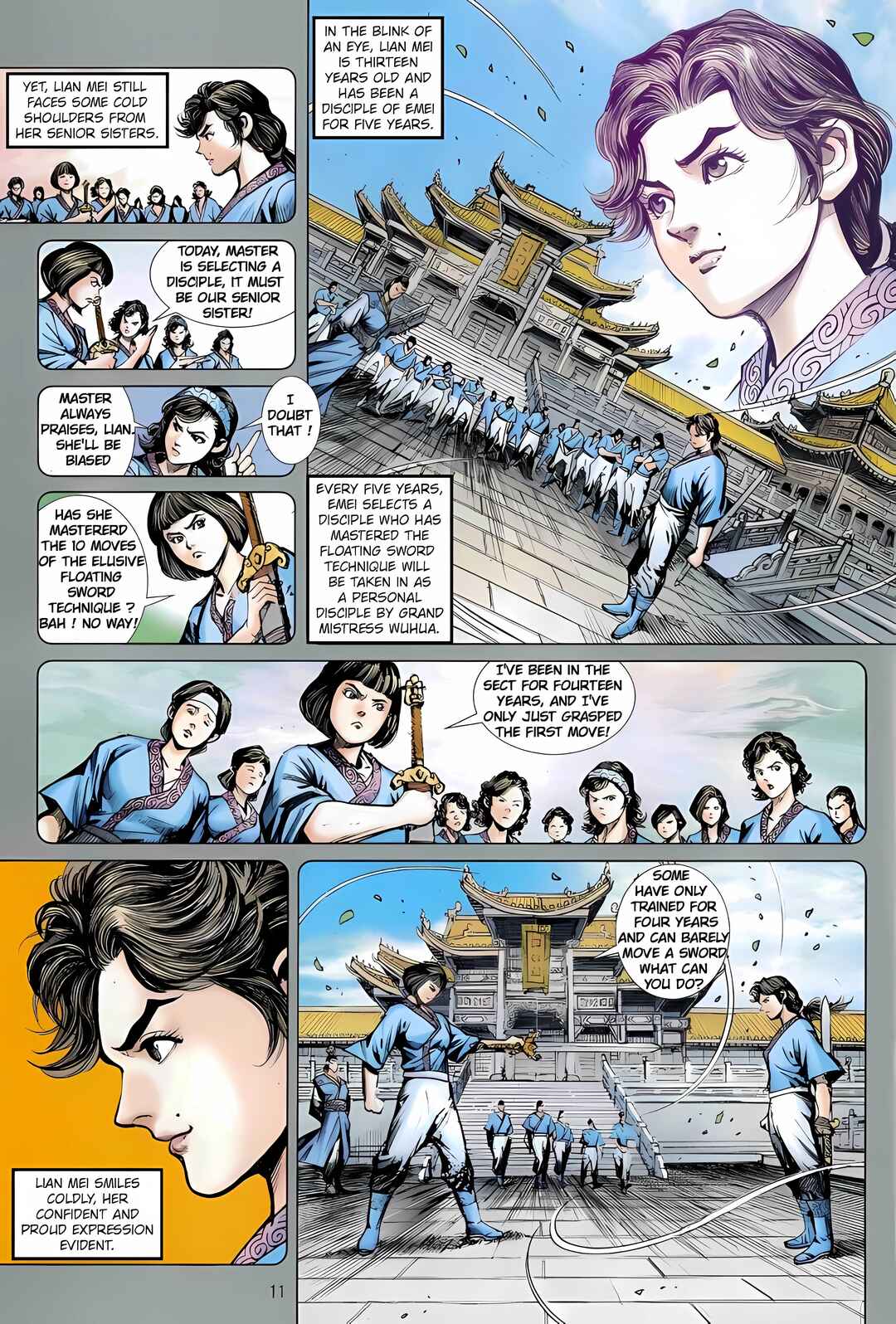 Jīn Zhù Lóng Hǔ Mén Chapter 21 - Page 11