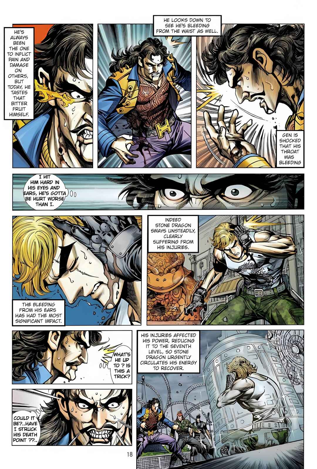 Jīn Zhù Lóng Hǔ Mén Chapter 21 - Page 18