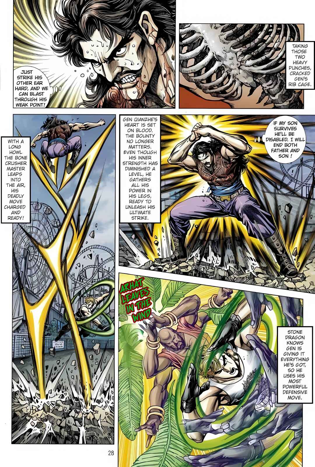 Jīn Zhù Lóng Hǔ Mén Chapter 21 - Page 28