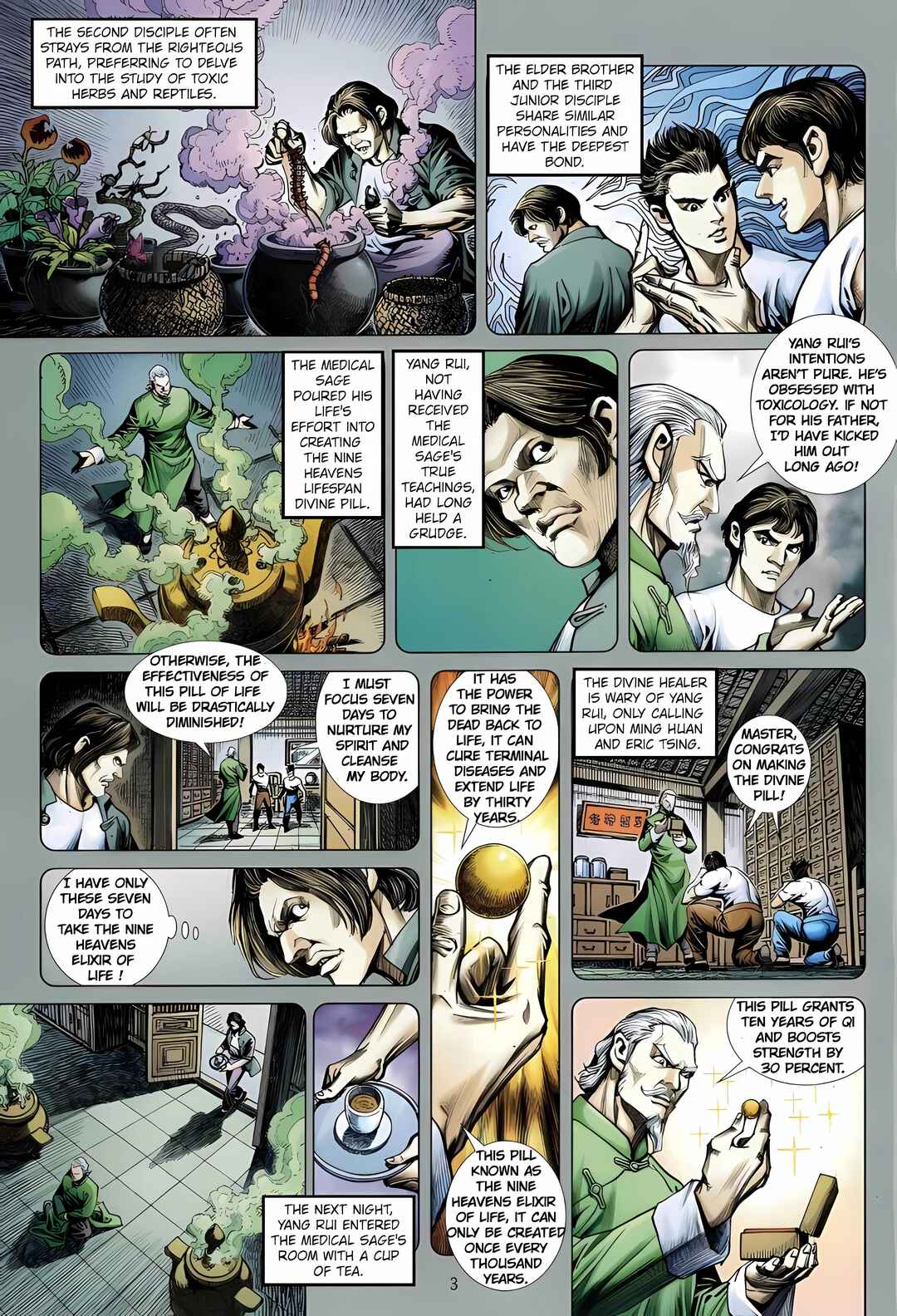 Jīn Zhù Lóng Hǔ Mén Chapter 21 - Page 3