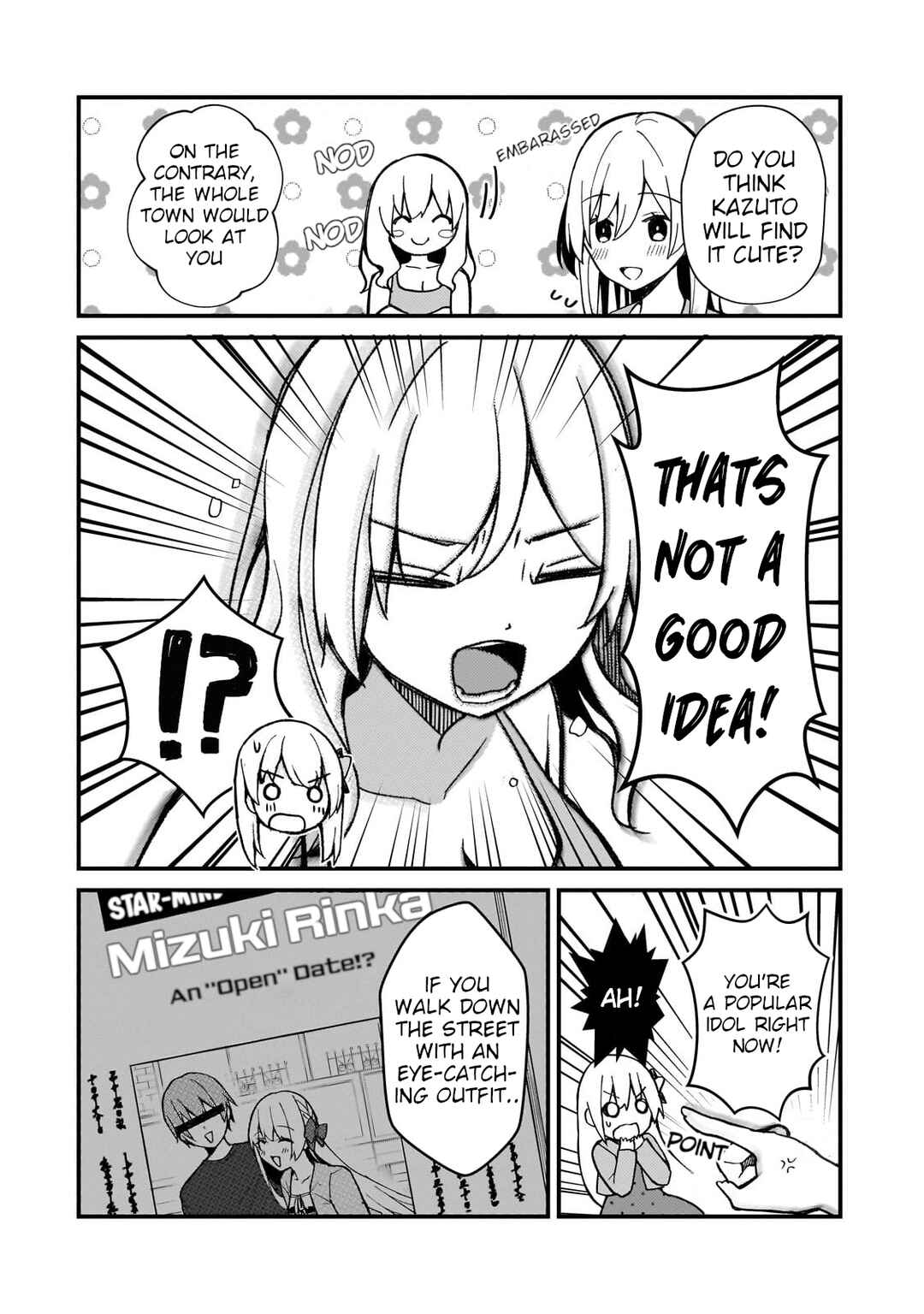 Netoge no Yome ga Ninki Idol datta: Cool kei no Kanojo wa Genjitsu demo Yome no Tsumori de Iru Chapter 29 - Page 8
