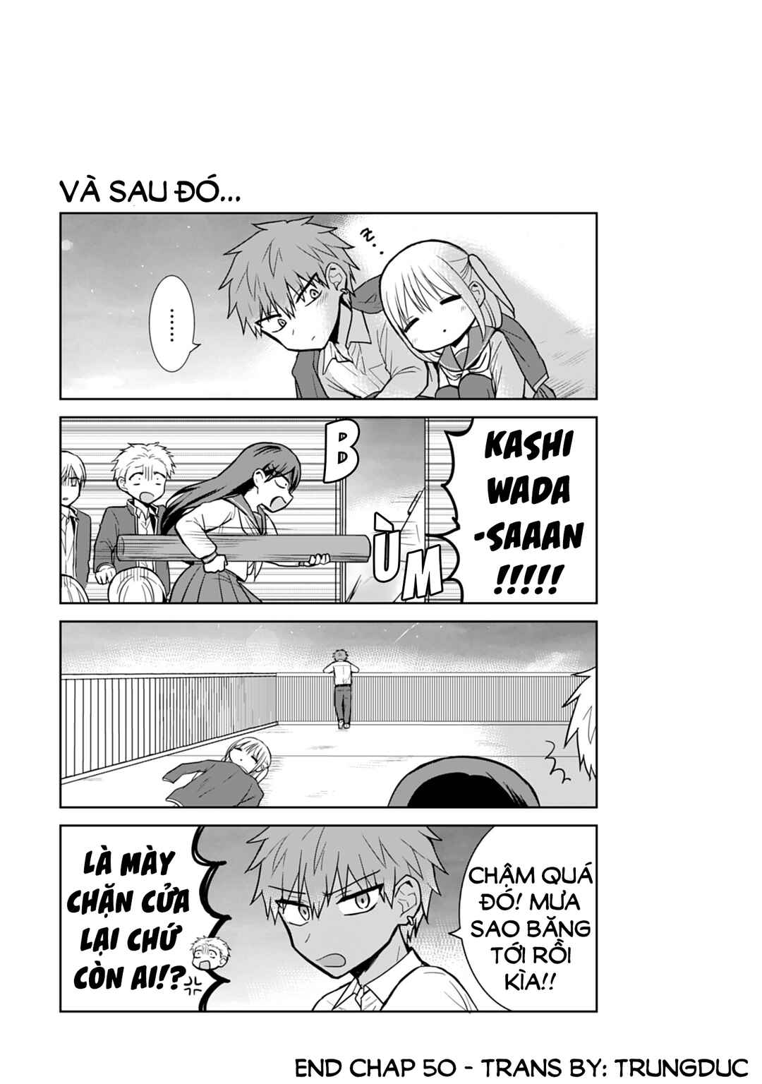 Kao ni Denai Kashiwada-san to Kao ni Deru Oota-kun Chapter 50 - Page 11