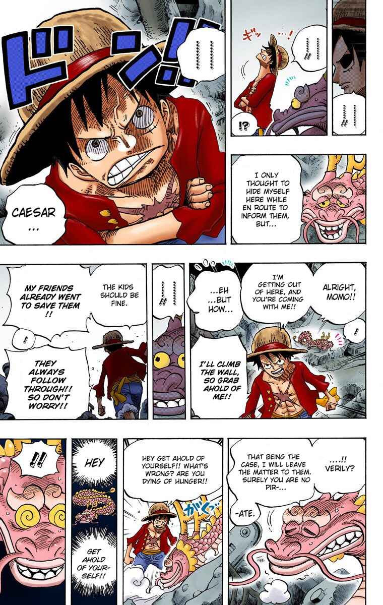 One Piece (Official Colored) Chapter 685 - Page 13