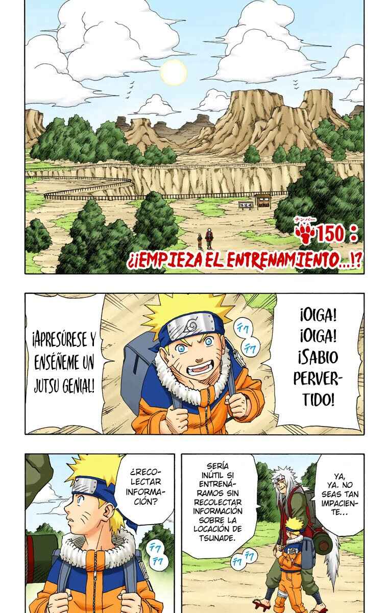 Naruto (Official Colored) Chapter 150 - Page 1