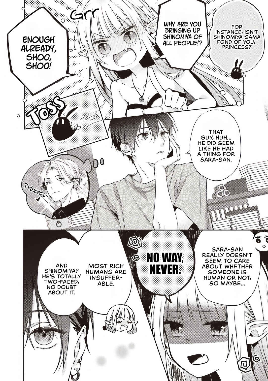 Akinai Ningyo to Soku no Hatsukoi Chapter 4.1 - Page 6