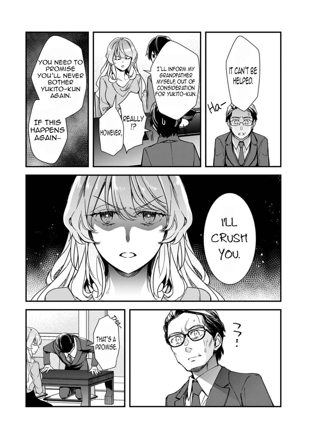 Ore ni Trauma wo Ataeta Joshi-tachi ga Chirachira Mitekuru kedo, Zannen desuga Teokure desu Chapter 31.2 - Page 10