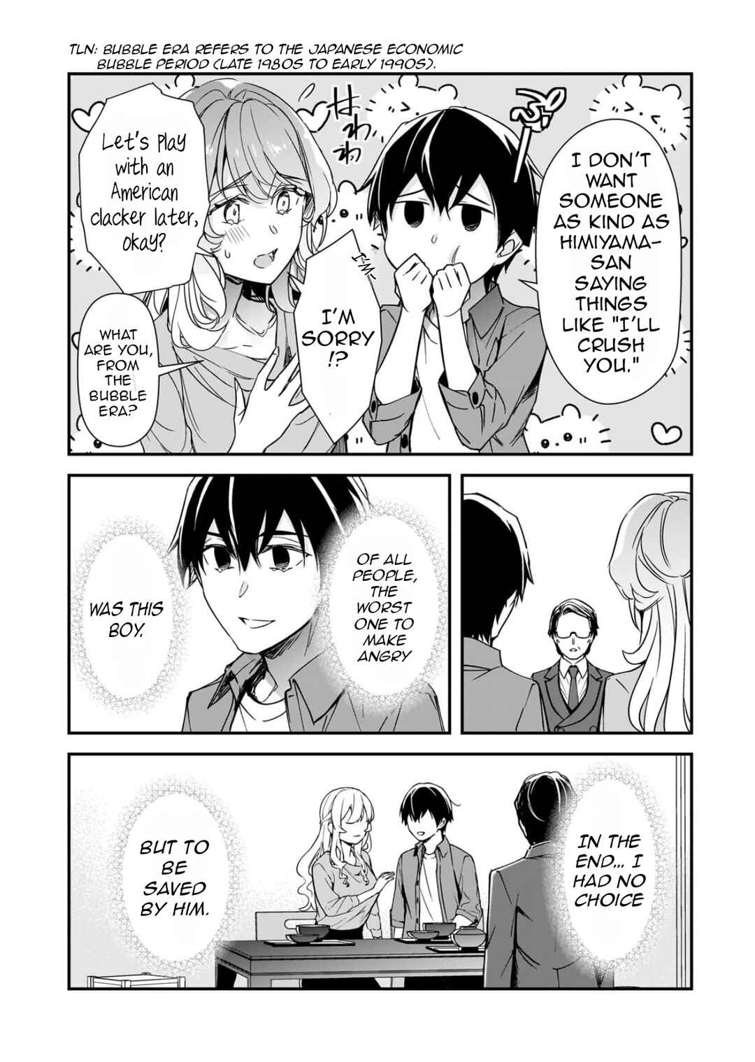 Ore ni Trauma wo Ataeta Joshi-tachi ga Chirachira Mitekuru kedo, Zannen desuga Teokure desu Chapter 31.2 - Page 11