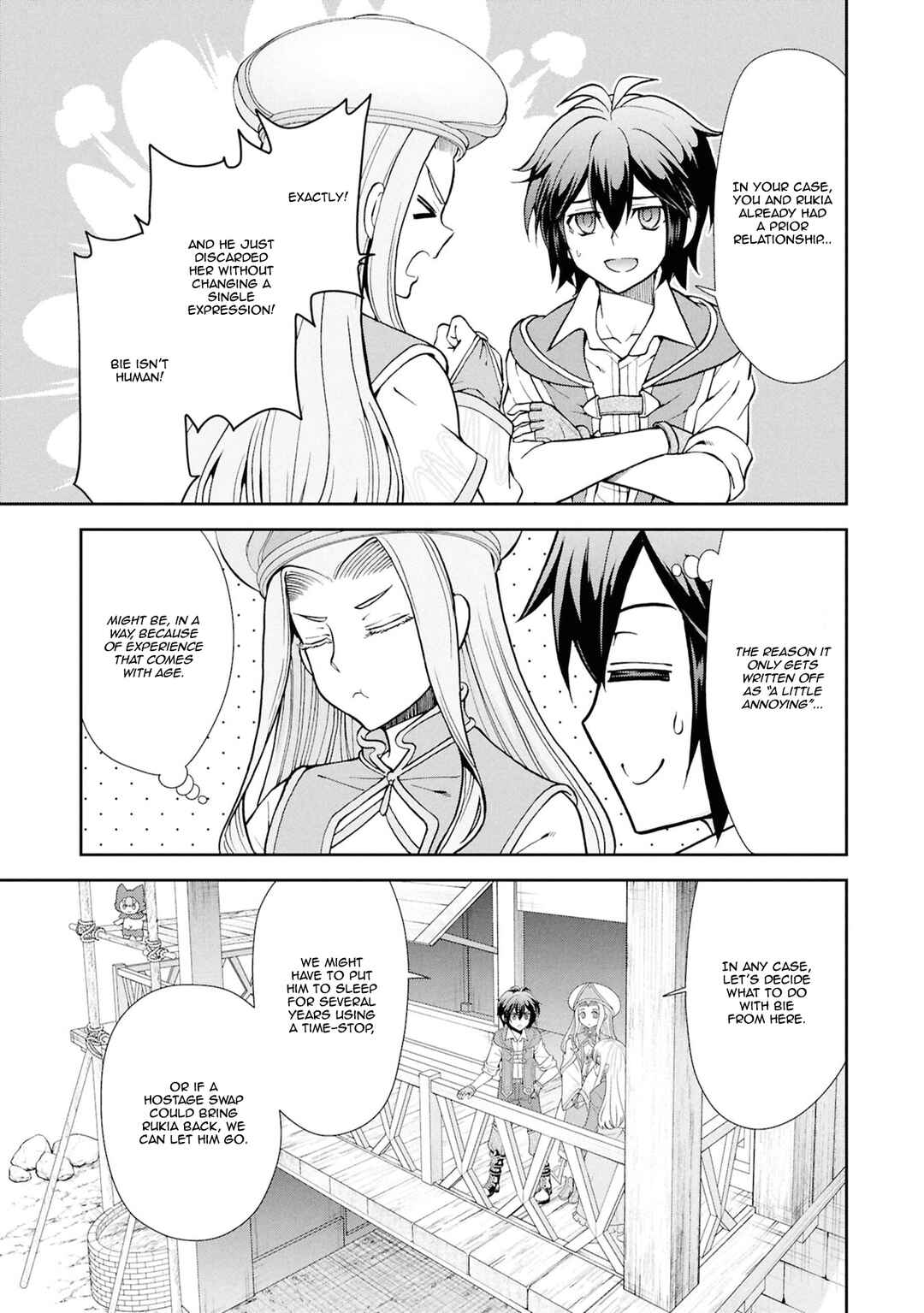 Tenohira Kaitaku Mura de Isekai Kenkokuki ~Fueteku Yome-tachi to Nonbiri Mujintou Life~ Chapter 55 - Page 14
