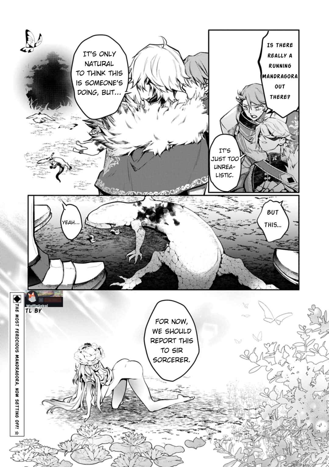 Mandragora tte Baretara Toubatsu desu ka?: Hana no Majo no Hohoemi wa Kanchigai no Tane o Maku Chapter 1 - Page 44