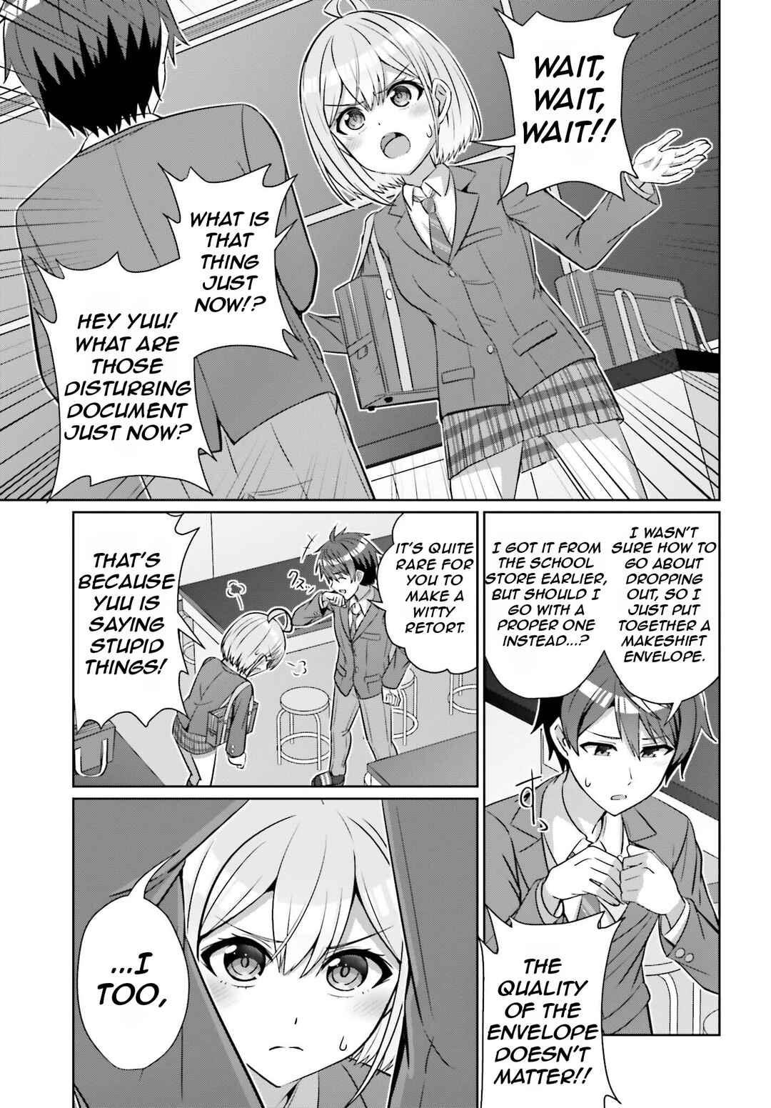 Danjo no Yujou wa Seiritsu suru? (Iya, Shinai!!) Chapter 30.1 - Page 6