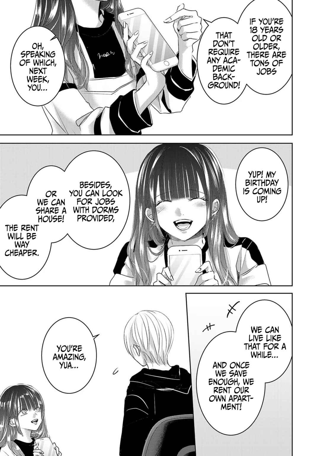 Ashita, Watashi wa Dareka no Kanojo Chapter 49 - Page 22