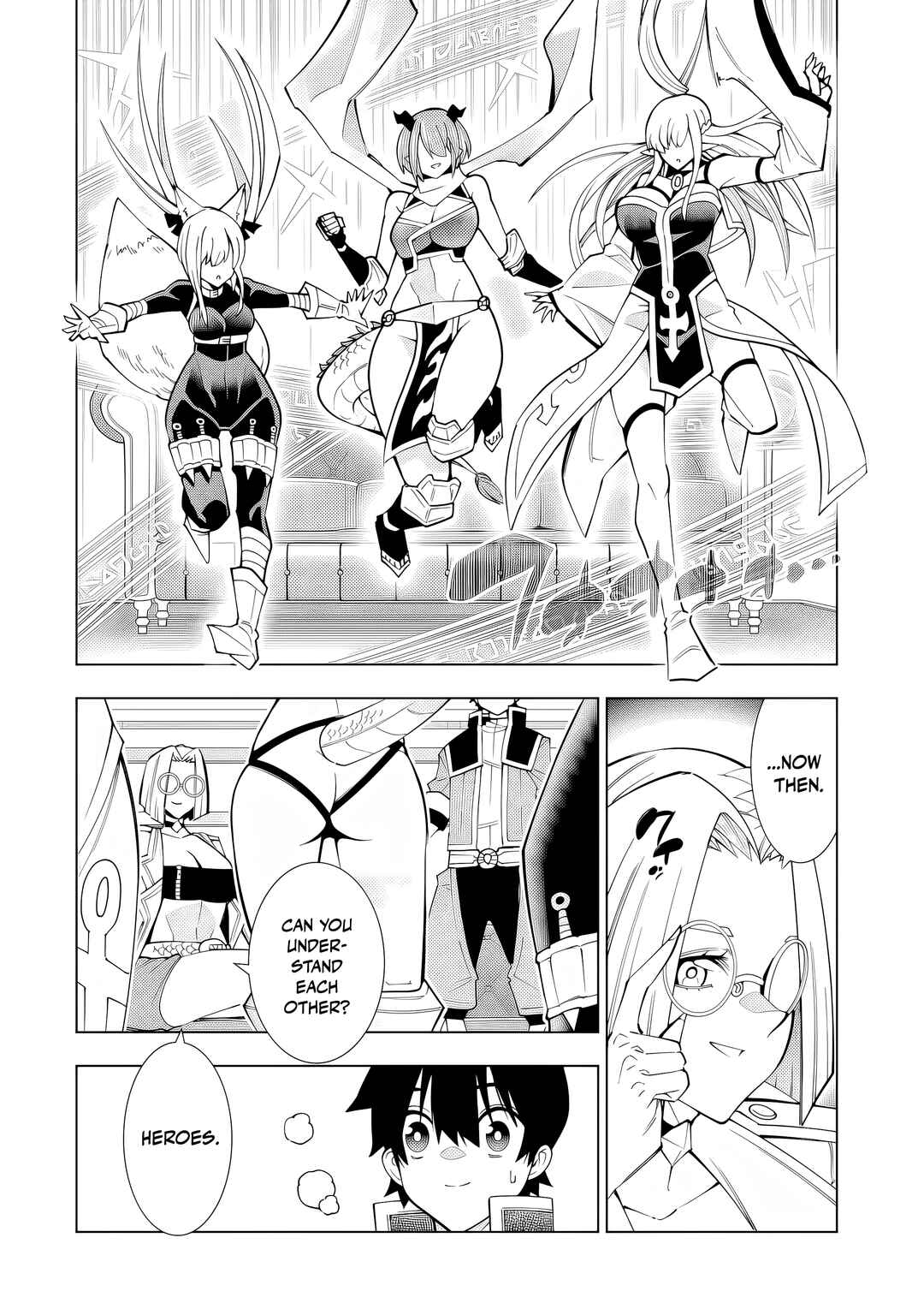 Man-nen F-Rank "Tsuuyaku" Sukiru-mochi Teihen Boukensha, Ishu-zoku no Saikyou Bishoujo-tachi to Party wo Kundesainou ni Kaikashi Musou suru Chapter 1 - Page 20