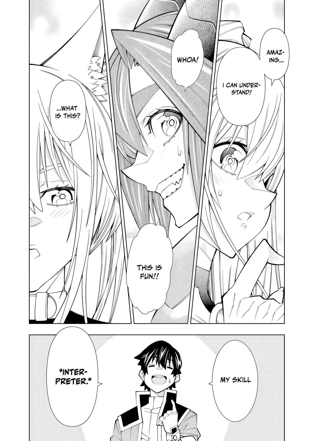 Man-nen F-Rank "Tsuuyaku" Sukiru-mochi Teihen Boukensha, Ishu-zoku no Saikyou Bishoujo-tachi to Party wo Kundesainou ni Kaikashi Musou suru Chapter 1 - Page 21