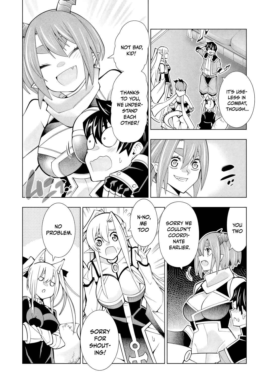 Man-nen F-Rank "Tsuuyaku" Sukiru-mochi Teihen Boukensha, Ishu-zoku no Saikyou Bishoujo-tachi to Party wo Kundesainou ni Kaikashi Musou suru Chapter 1 - Page 22