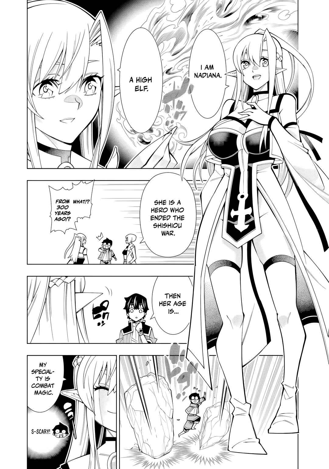 Man-nen F-Rank "Tsuuyaku" Sukiru-mochi Teihen Boukensha, Ishu-zoku no Saikyou Bishoujo-tachi to Party wo Kundesainou ni Kaikashi Musou suru Chapter 1 - Page 24