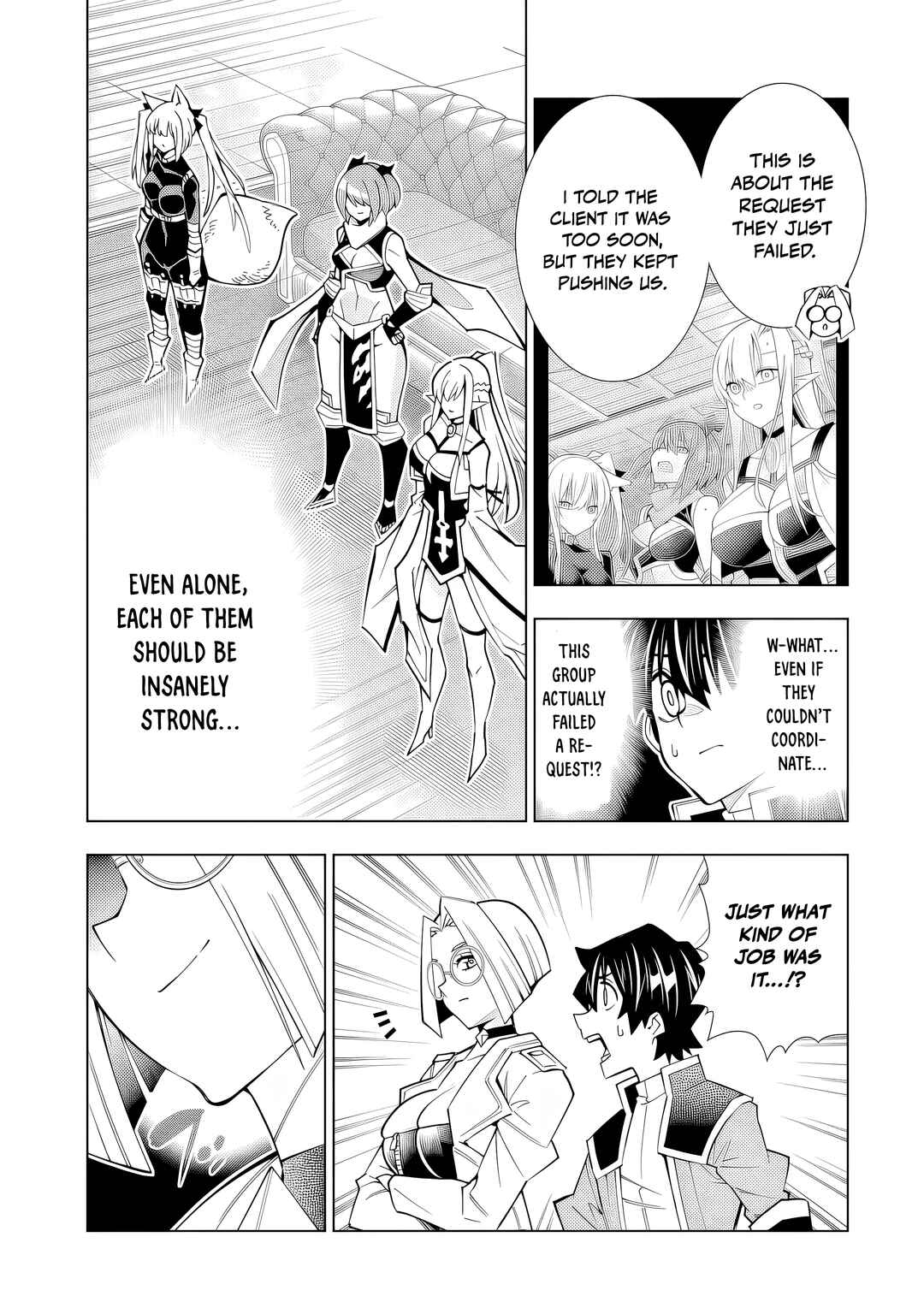 Man-nen F-Rank "Tsuuyaku" Sukiru-mochi Teihen Boukensha, Ishu-zoku no Saikyou Bishoujo-tachi to Party wo Kundesainou ni Kaikashi Musou suru Chapter 1 - Page 33