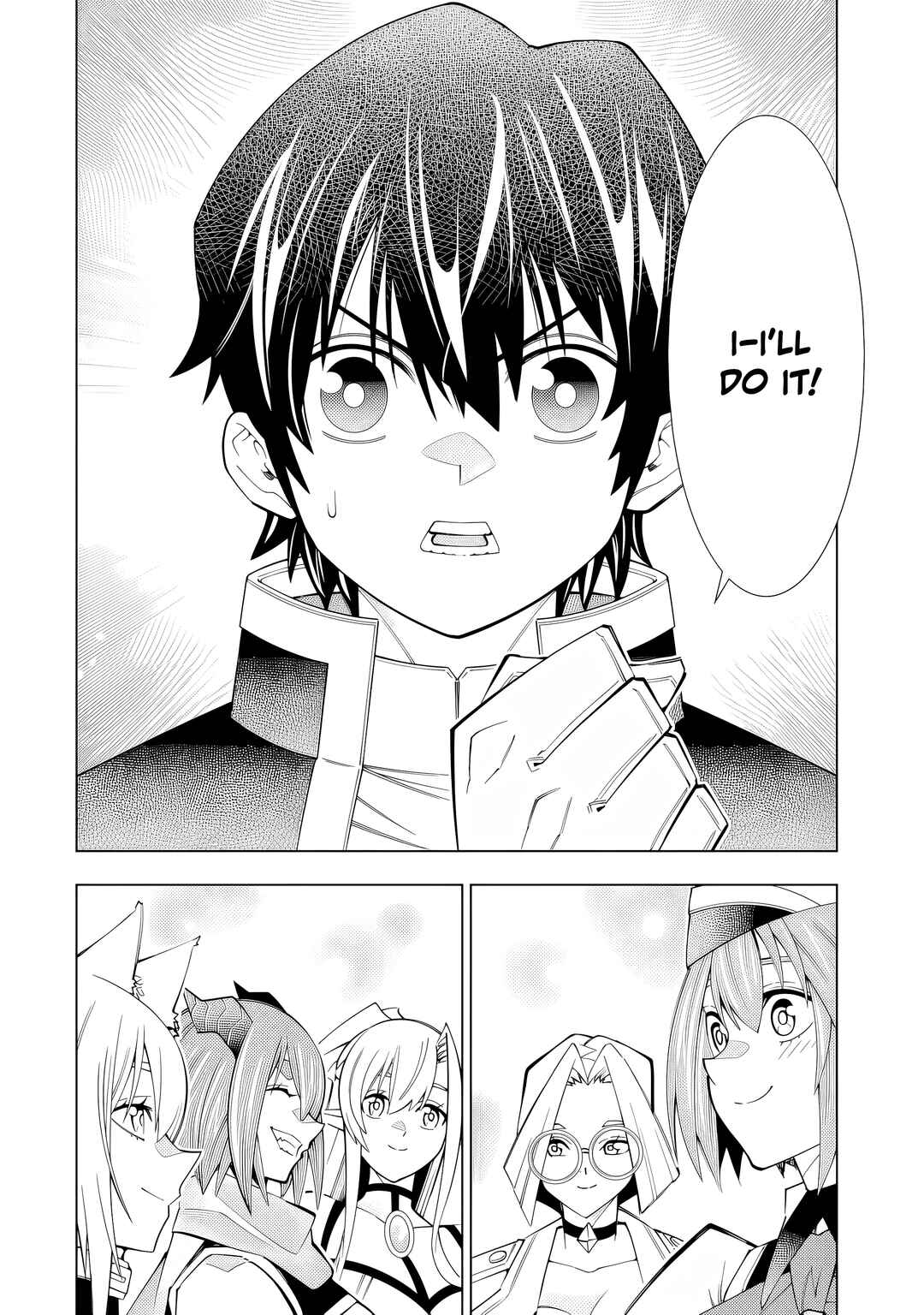 Man-nen F-Rank "Tsuuyaku" Sukiru-mochi Teihen Boukensha, Ishu-zoku no Saikyou Bishoujo-tachi to Party wo Kundesainou ni Kaikashi Musou suru Chapter 1 - Page 36