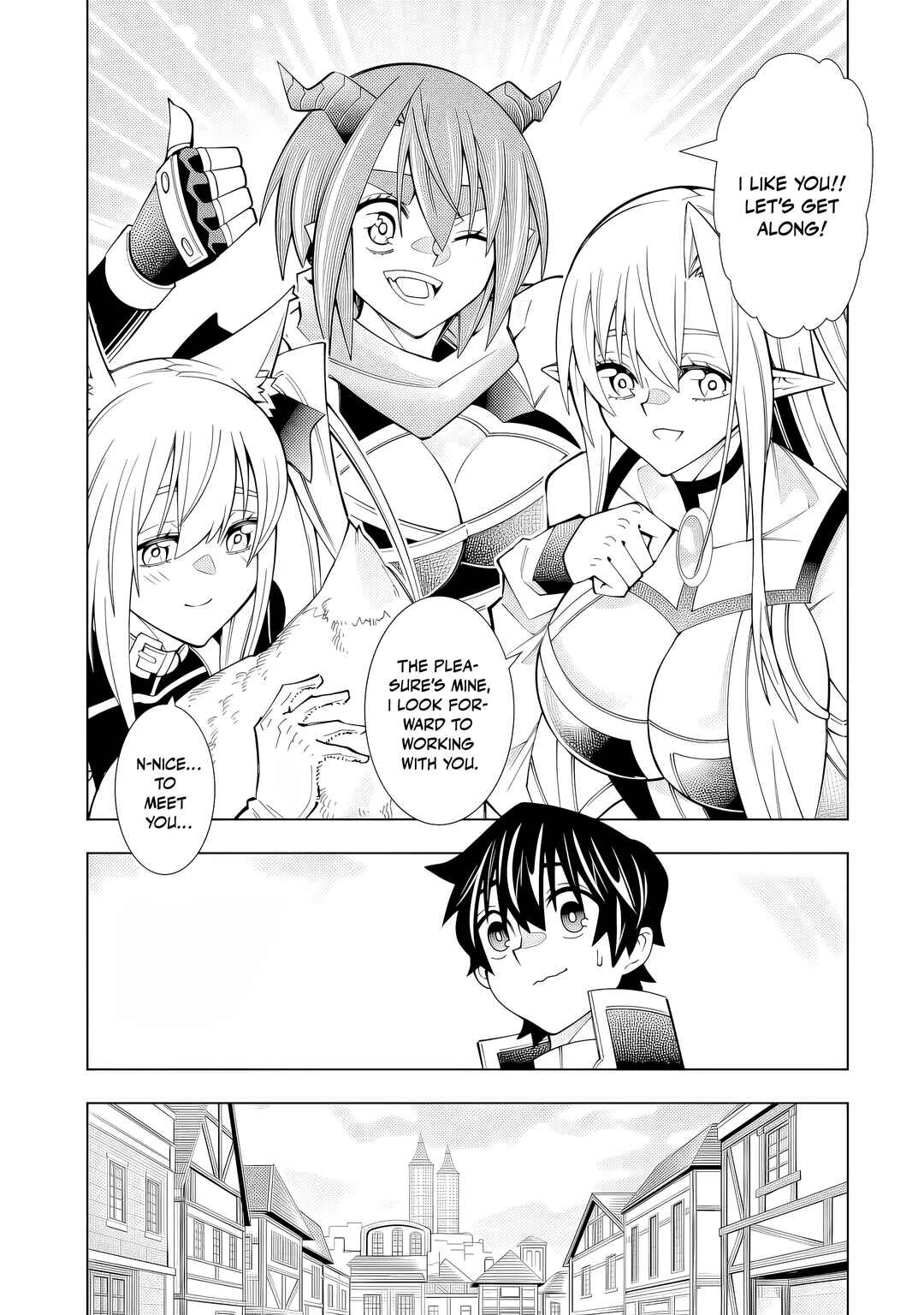 Man-nen F-Rank "Tsuuyaku" Sukiru-mochi Teihen Boukensha, Ishu-zoku no Saikyou Bishoujo-tachi to Party wo Kundesainou ni Kaikashi Musou suru Chapter 1 - Page 37