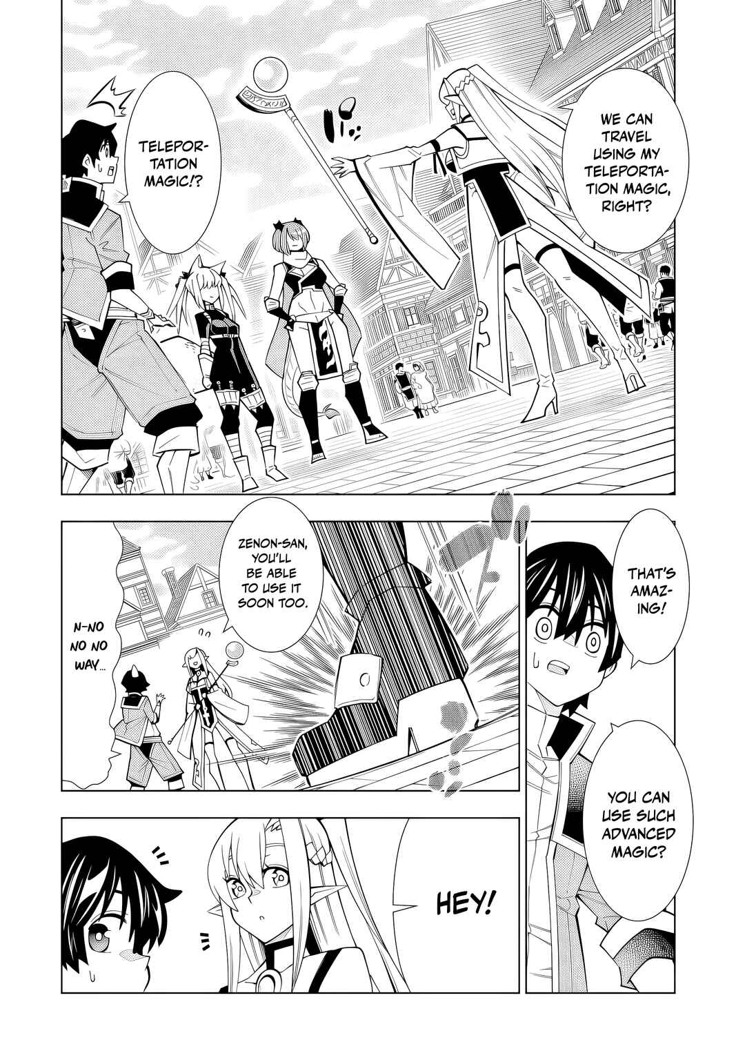 Man-nen F-Rank "Tsuuyaku" Sukiru-mochi Teihen Boukensha, Ishu-zoku no Saikyou Bishoujo-tachi to Party wo Kundesainou ni Kaikashi Musou suru Chapter 1 - Page 38